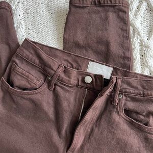 Everlane brown original cheeky jean